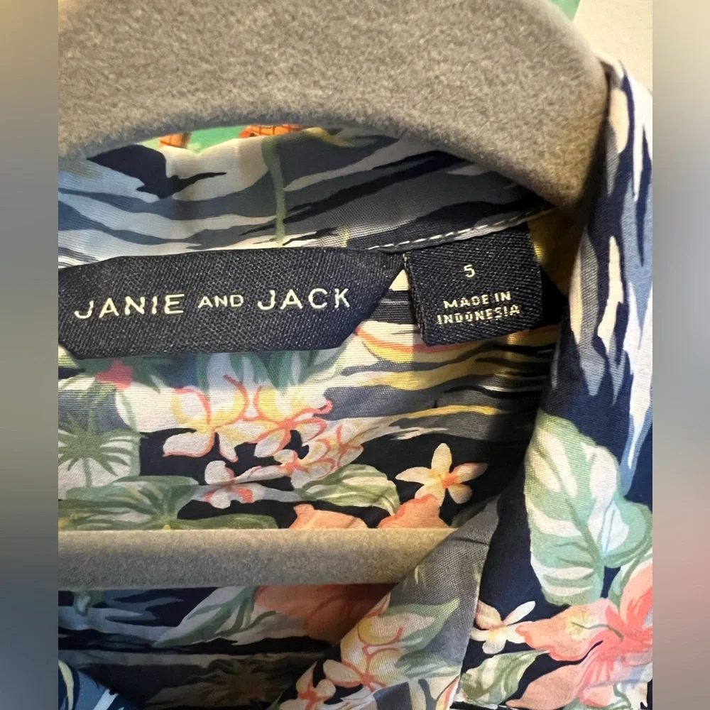 Janie & Jack Tropical Shirt - Picture 5 of 5